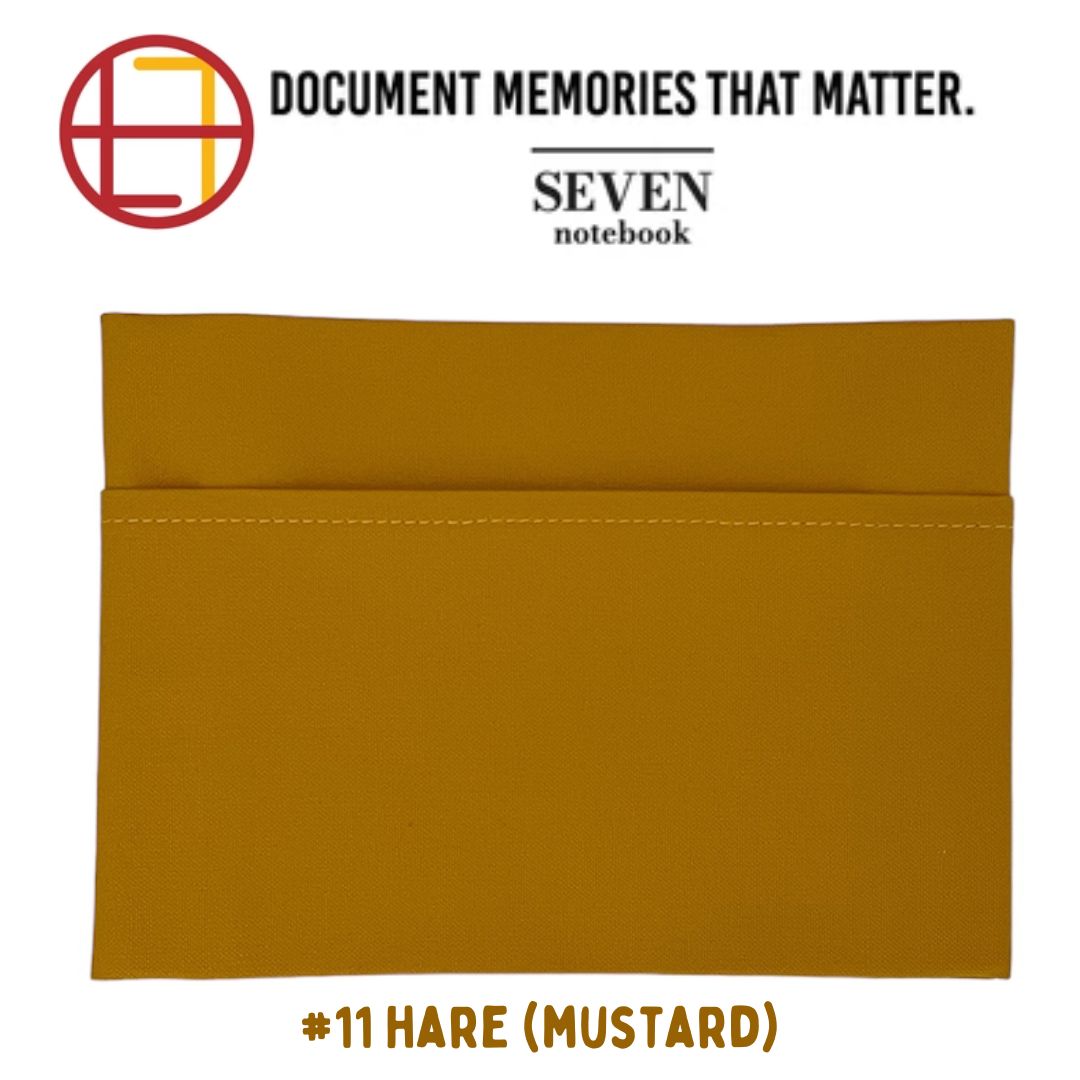 Sakuralala SEVEN Notebook & Cover Starter Set - #11 Hare (Mustard)