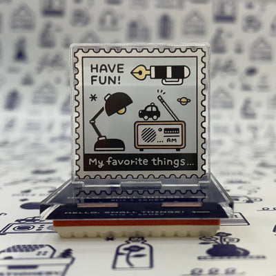 Sanby x Eric Hello Small Things! Acrylic Stand Stamp - Stamp