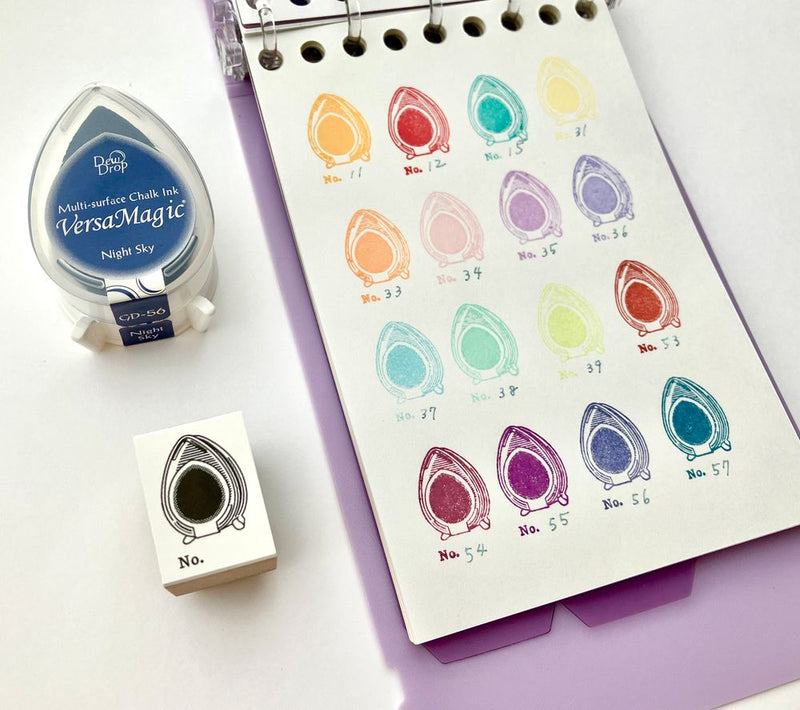 Kodomo No Kao Colour Sample Stamp - Dew Drop