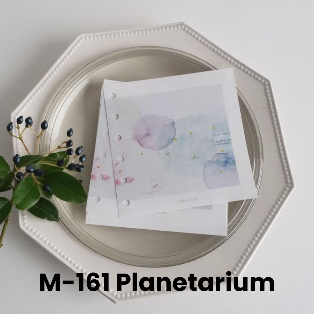 [BUNGUJOSHI 2025] Yohaku Original Square Binder & Refills