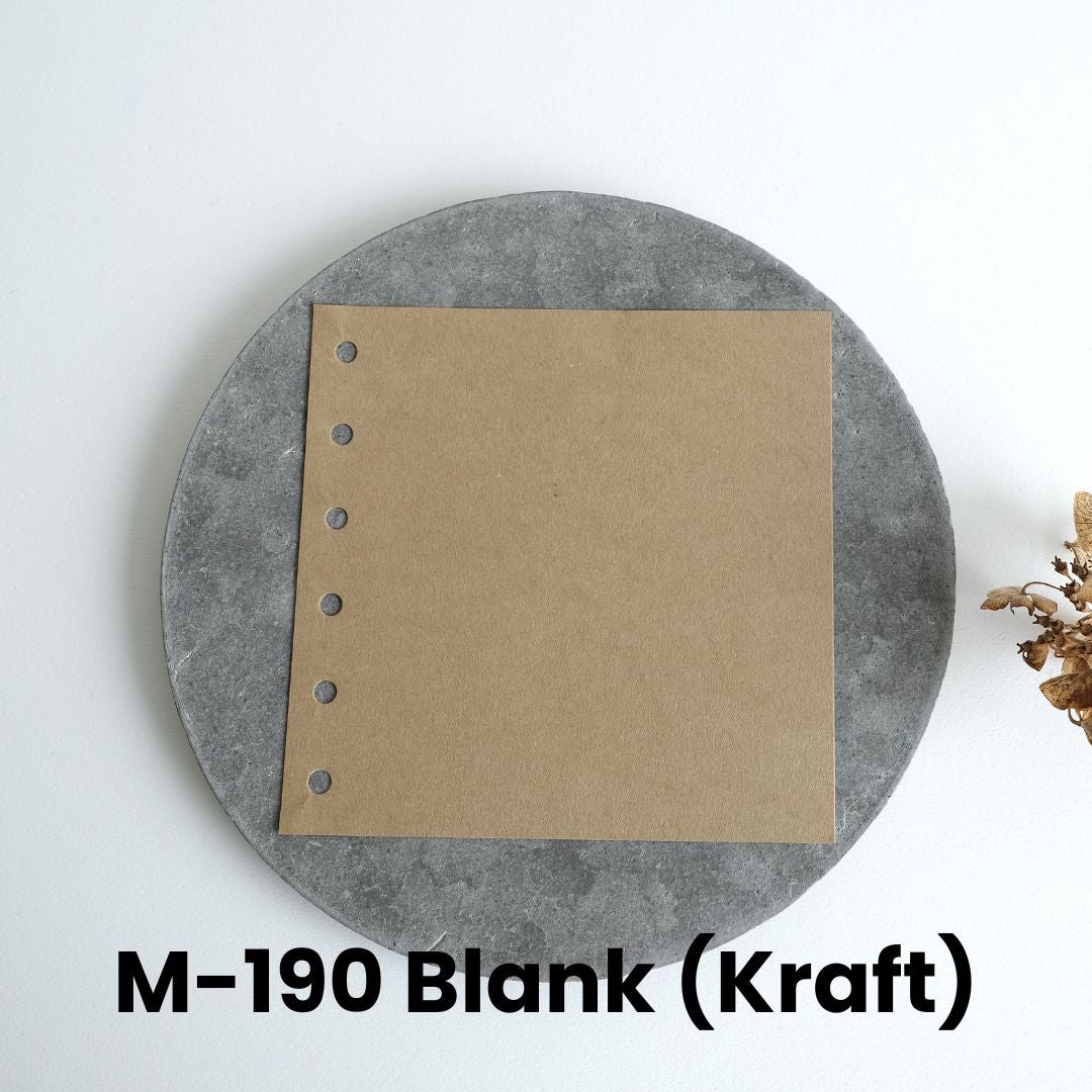 [BUNGUJOSHI 2025] Yohaku Original Square Binder & Refills