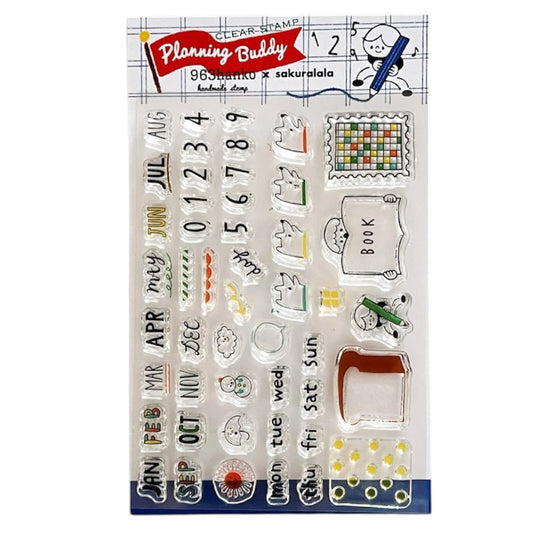 Sakuralala x 963hanko Clear Stamps - Planning Buddy