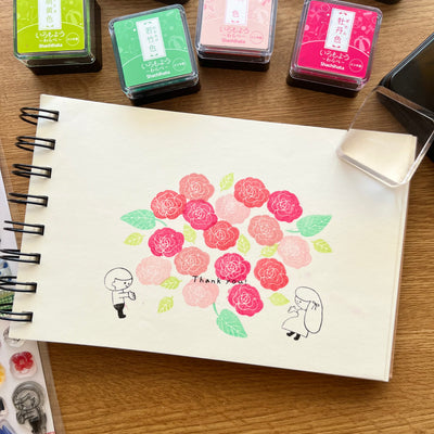 Sakuralala x 963 Hanko Clear Stamps - Smile Everyday