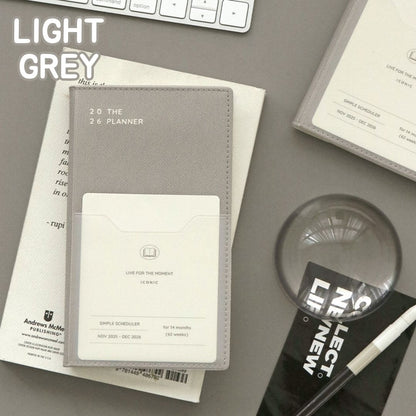 Iconic 2026 Planner Diary -  B6 Slim | Weekly Block| The Planner S