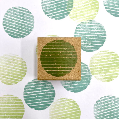 Kodomo No Kao Omekashi Stamp - Round
