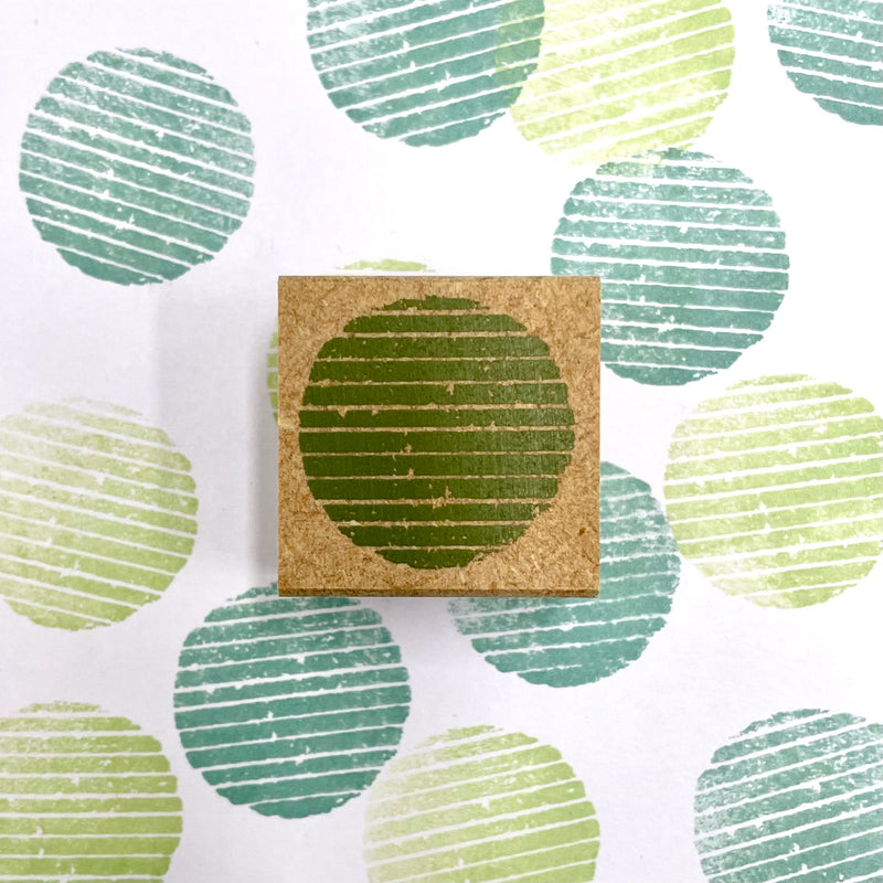 Kodomo No Kao Omekashi Stamp - Round