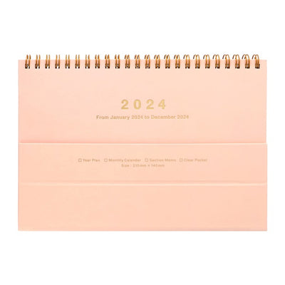 Mark's 2024 A5 Desktop Magnet Notebook Calendar