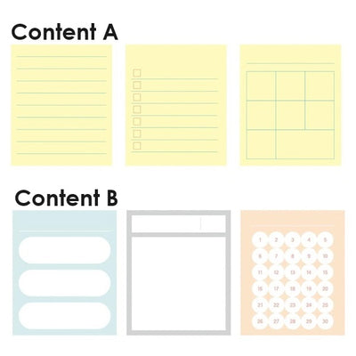 Mark's Masté Writable Masking Sheets - Content