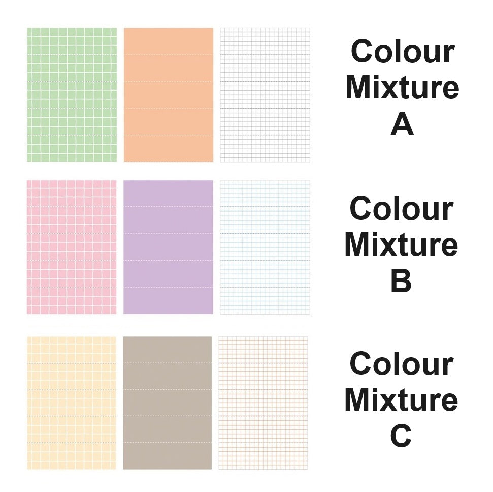 Mark's Masté Writable Perforated Masking Sheet - Check | Colour Mixture A