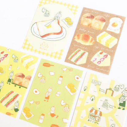 Furukawa Paper Works Yakitate Pan Town Collection Deco Seal - Asagopan