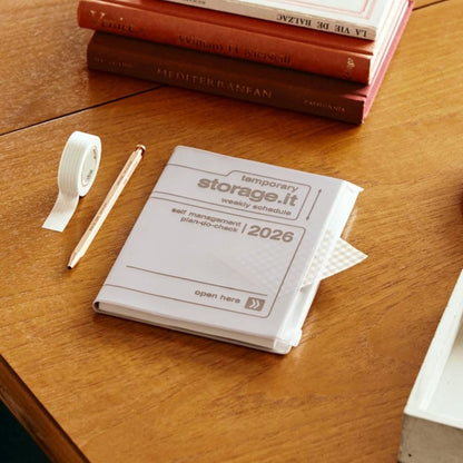 Mark's 2026 Planner Diary - B6 | Weekly Left | Storage.it