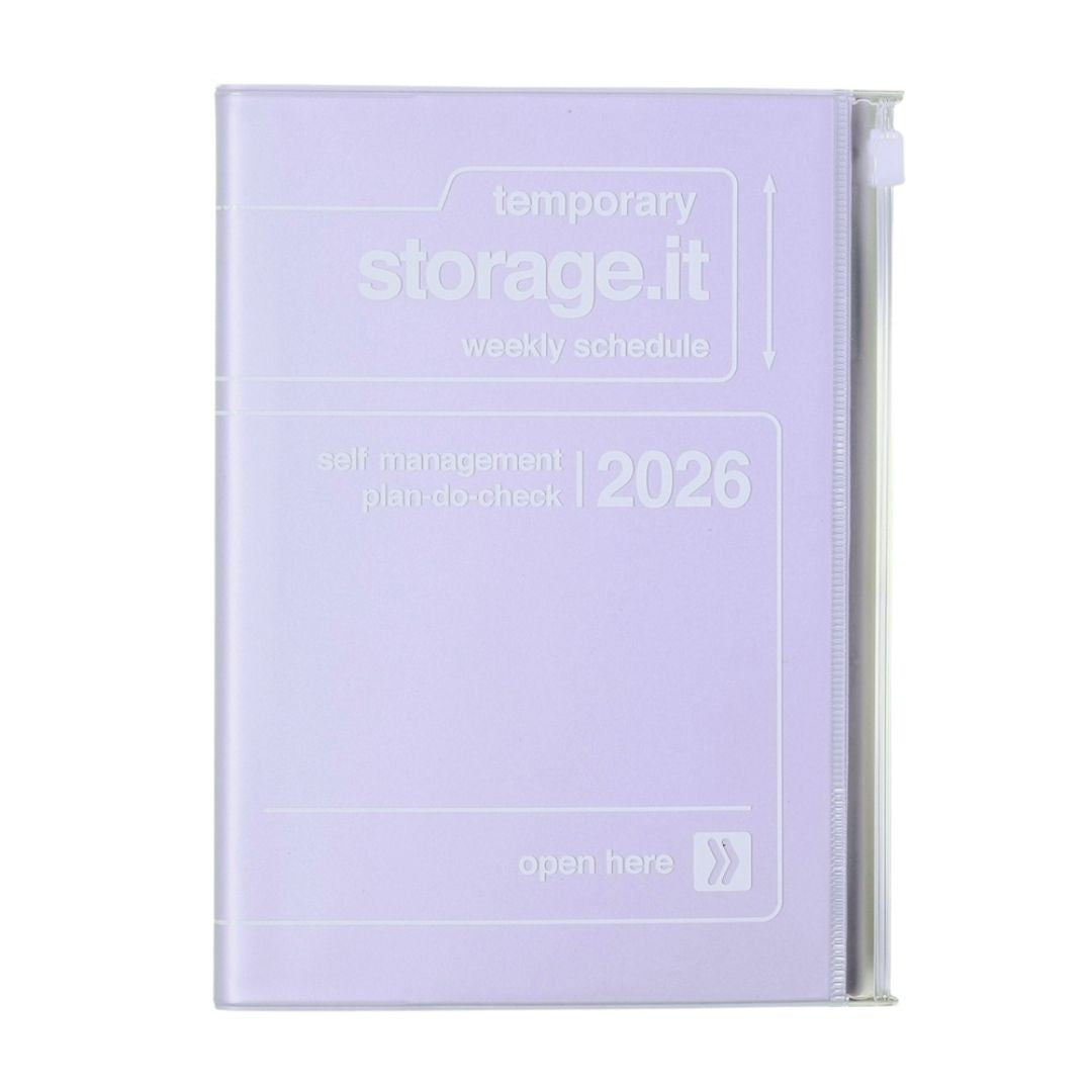 Mark's 2026 Planner Diary - B6 | Weekly Left | Storage.it
