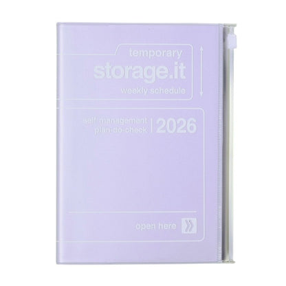 Mark's 2026 Planner Diary - B6 | Weekly Left | Storage.it