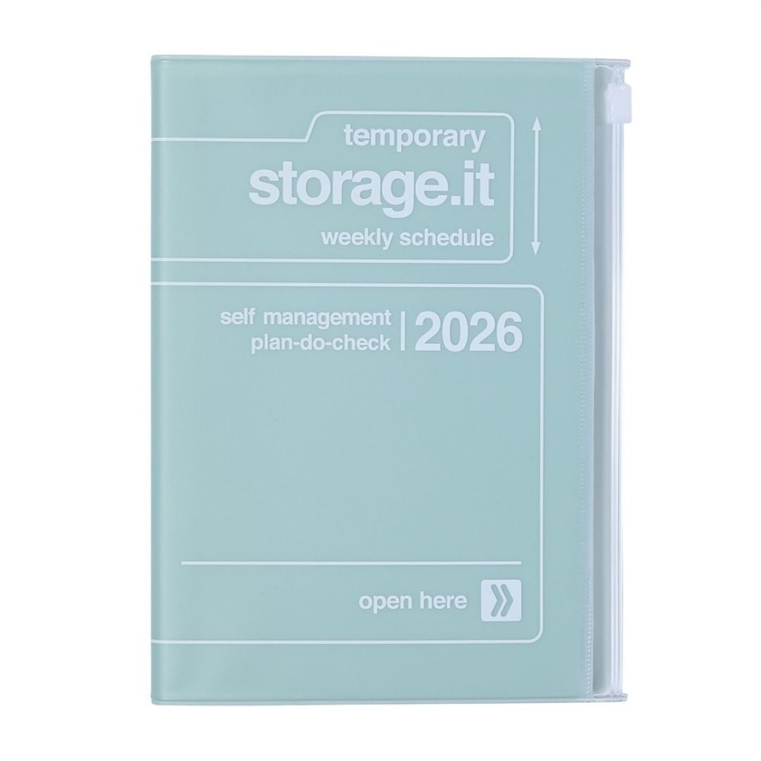 Mark's 2026 Planner Diary - B6 | Weekly Left | Storage.it