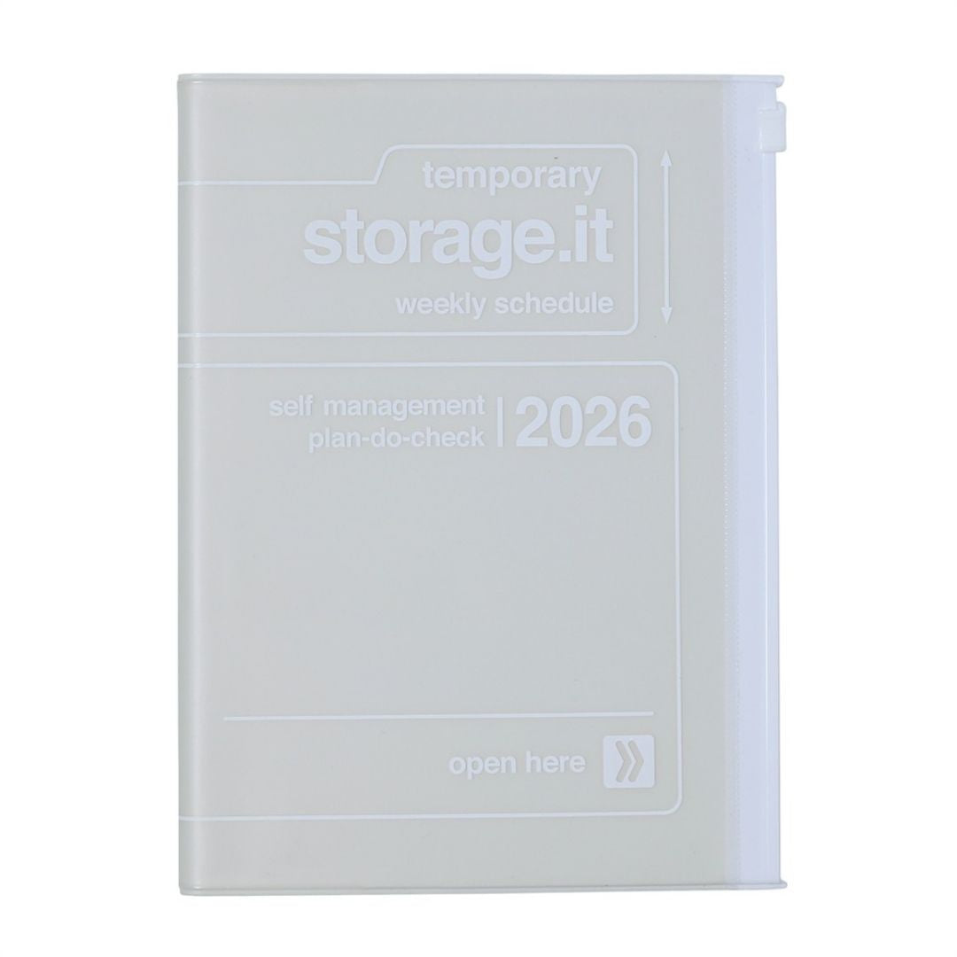 Mark's 2026 Planner Diary - B6 | Weekly Left | Storage.it