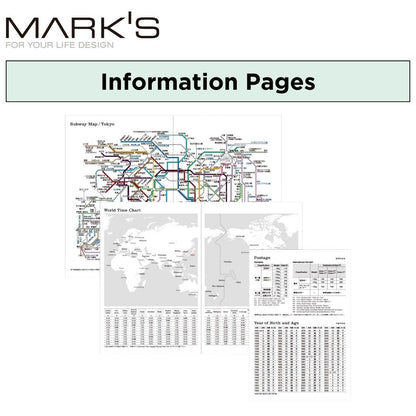 Mark's 2026 Planner Diary Refill - B6 | Weekly Left