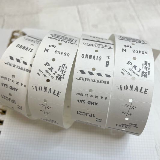 Yohaku Labeler Roll Sticker Sample - LR-002 Shingetsunoyoru