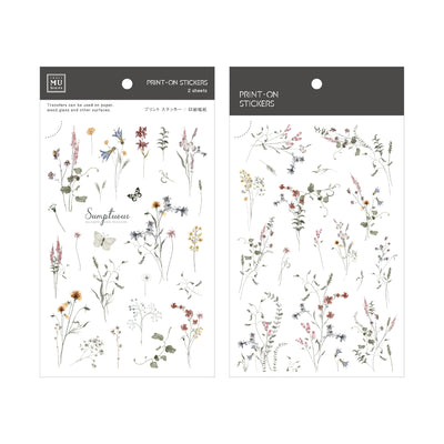 MU Lifestyle Print-On Stickers - 221 Lush Branches