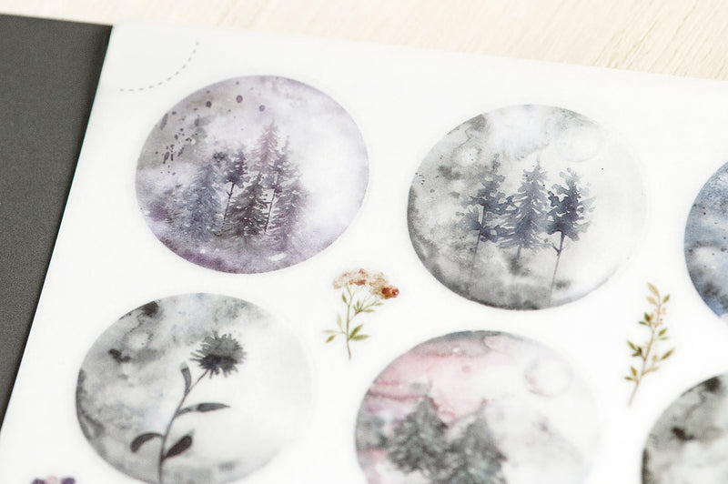 MU Lifestyle Print-On Stickers - 226 Misty of Moon