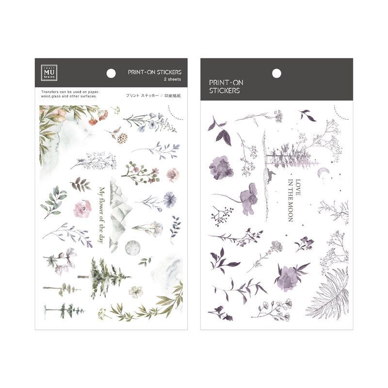 MU Lifestyle Print-On Stickers - 227 Fairyland of Day and Night
