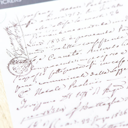 MU Lifestyle Print-On Stickers - 259 Vintage Handwriting
