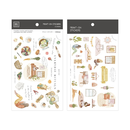 MU Lifestyle Print-On Stickers - 263 Everyday Rituals