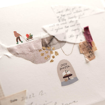 MU Lifestyle Print-On Stickers - Christmas Town