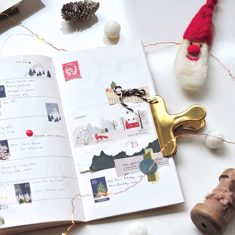 MU Lifestyle Print-On Stickers - Christmas Calendar