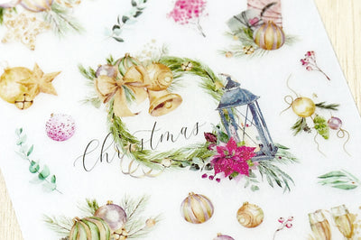 MU Lifestyle Print-On Stickers - Christmas Decorations