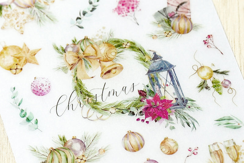 MU Lifestyle Print-On Stickers - Christmas Decorations