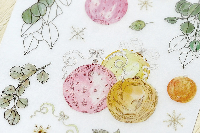 MU Lifestyle Print-On Stickers - Christmas Decorations