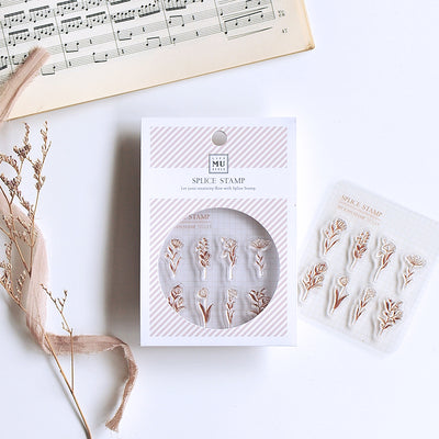 MU Lifestyle My Icon Clear Stamps - 2015 Flower Days