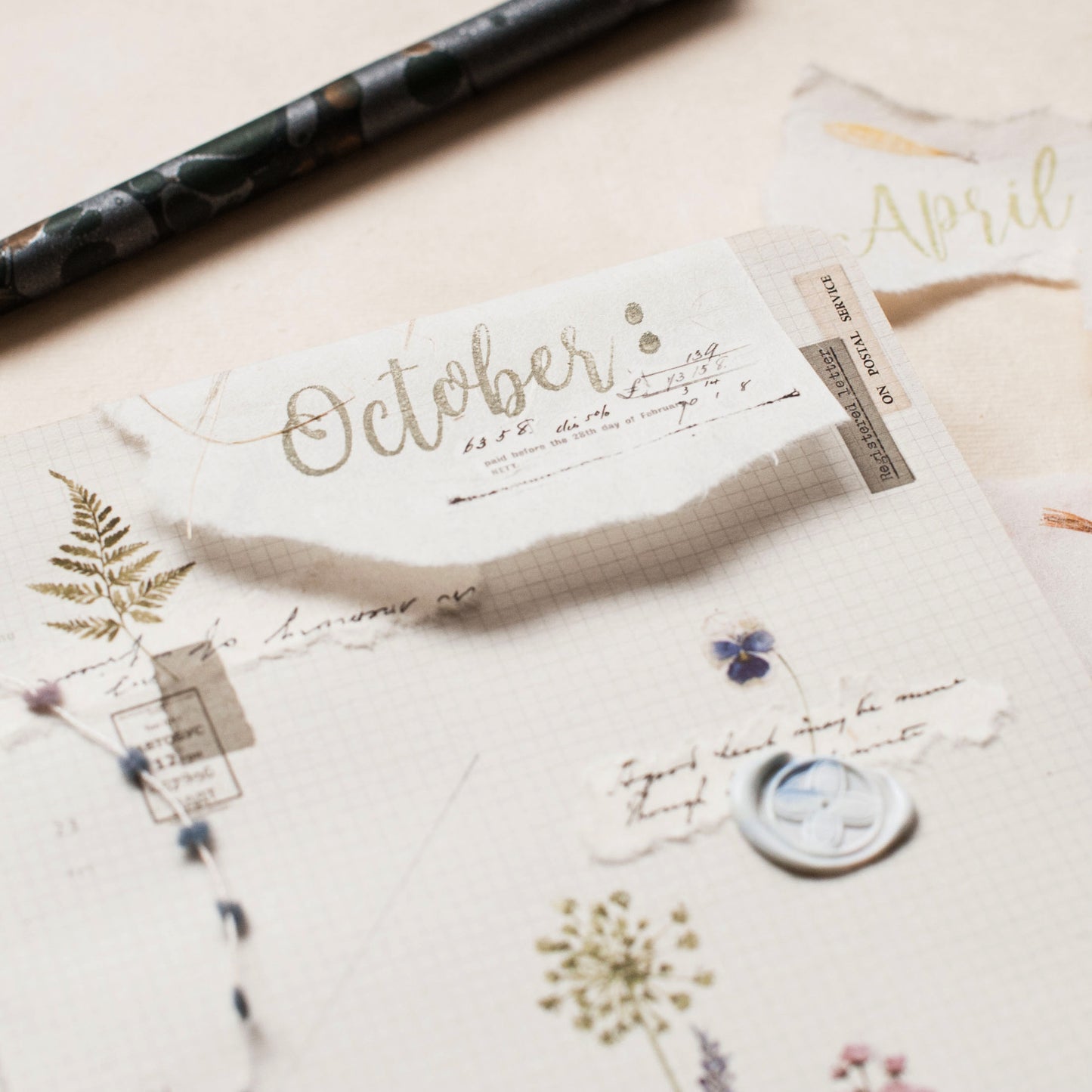 MU Lifestyle My Icon Clear Stamps - 2017 Month Set (6 Styles)