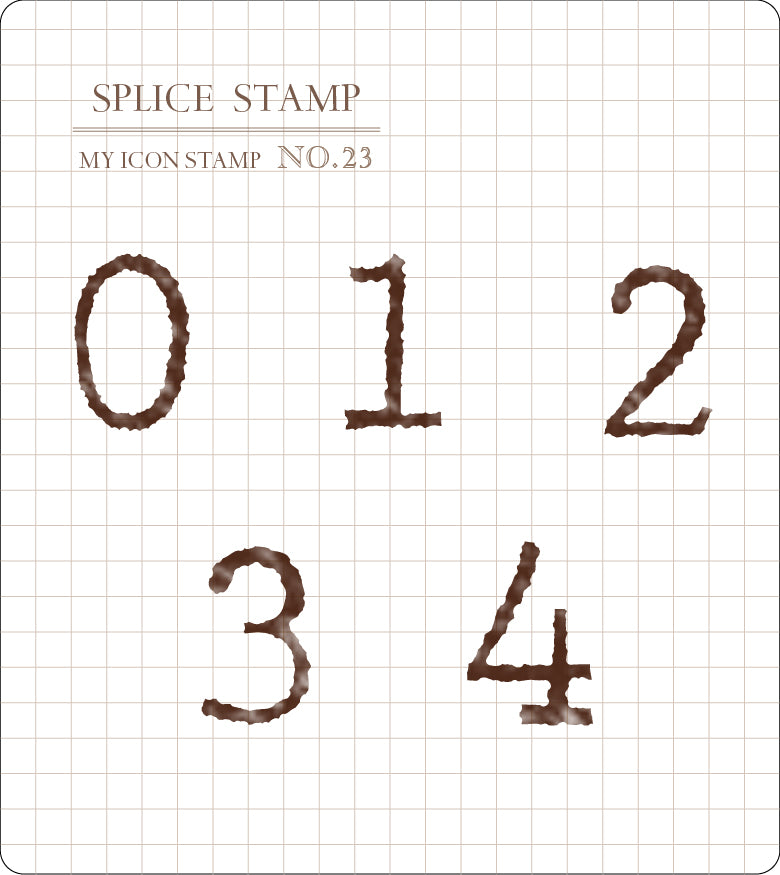 MU Lifestyle My Icon Clear Stamps - 2023 Big Numbers