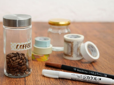 Shachihata Shachi-iro Jikakeru Base Pen for Masking Tapes