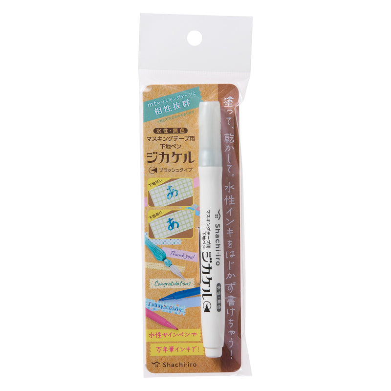 Shachihata Shachi-iro Jikakeru Base Pen for Masking Tapes