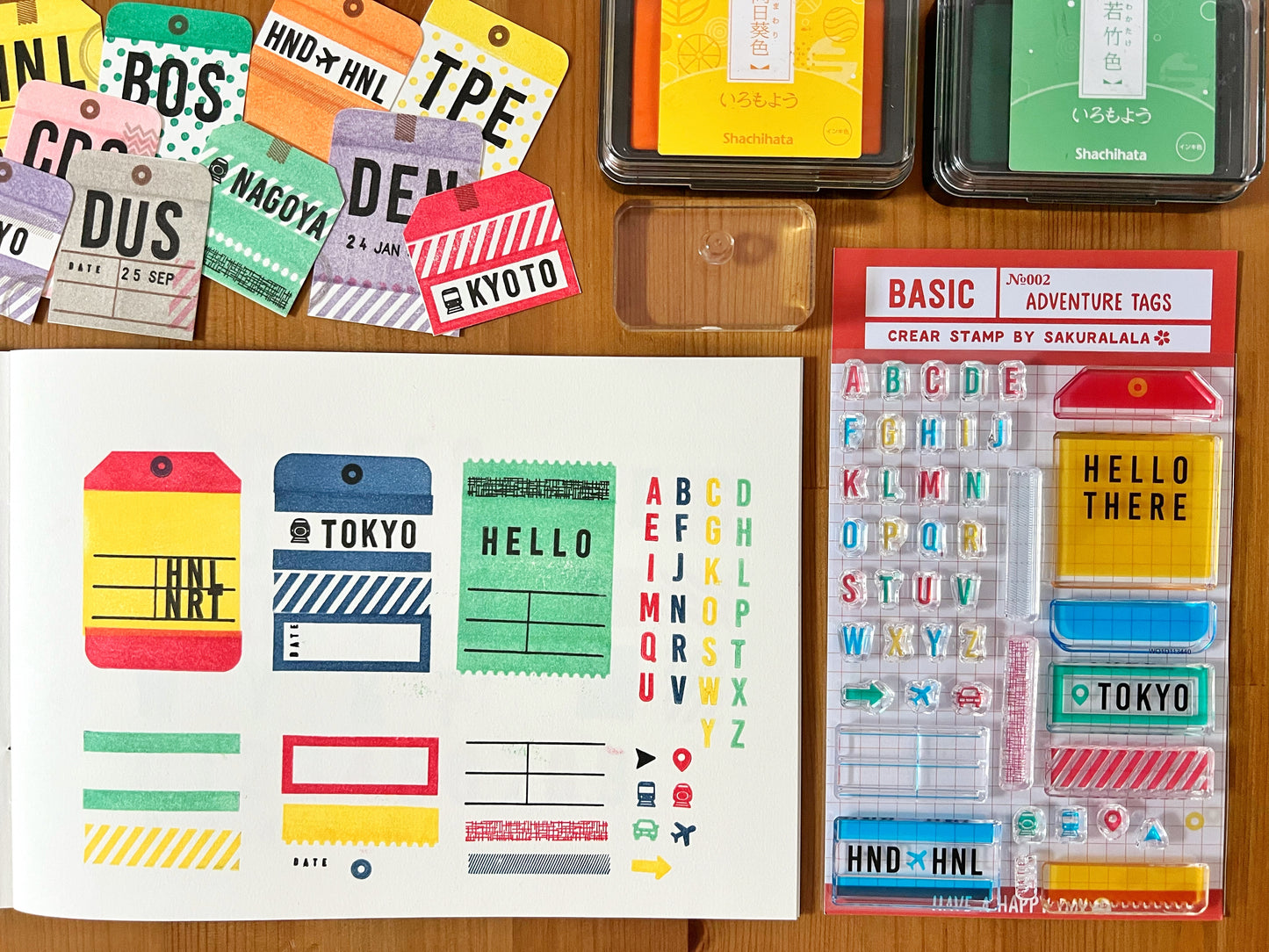 Sakuralala Basic Clear Stamps Collection Set (No. 001 - 005)