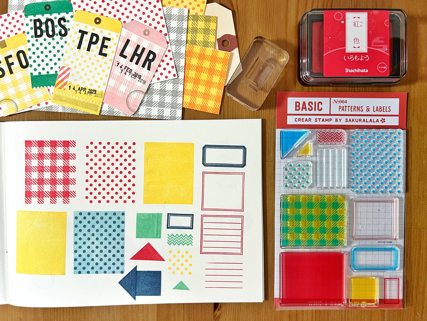 Sakuralala Basic Clear Stamps Collection Set (No. 001 - 005)