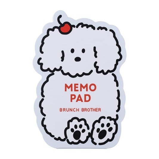 Mark's x Brunch Brother Memo Pad - Puppy
