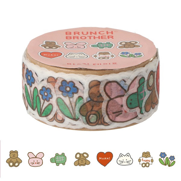 Mark's x Brunch Brother Masking Tapes - Bear
