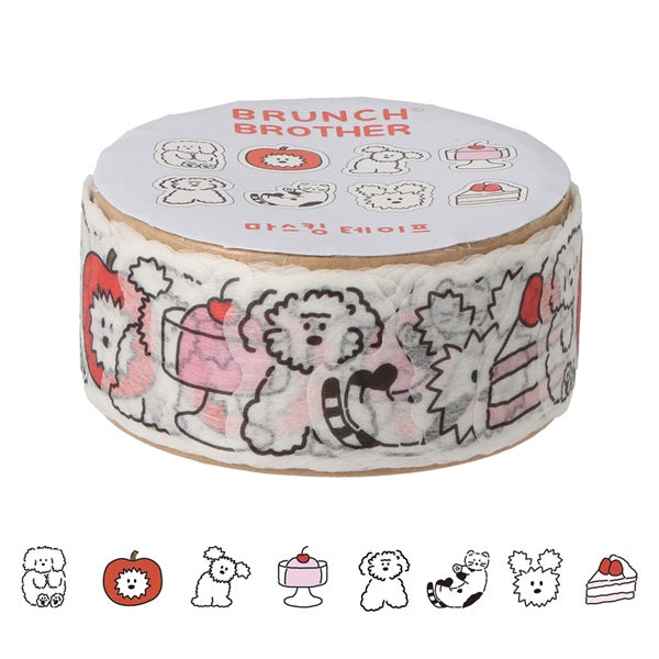 Mark's x Brunch Brother Masking Tapes - Puppy