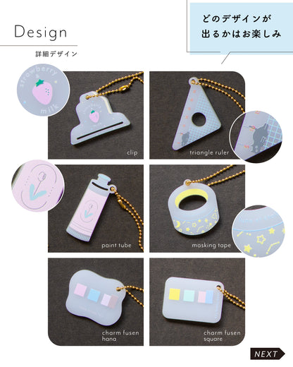 [BUNGUJOSHI 2025] Kanmido Acrylic Charm Capsule Toy