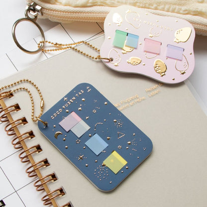 [BUNGUJOSHI 2025] Kanmido COCO FUSEN TAS Charm Sticky Notes - Sparkling Edition