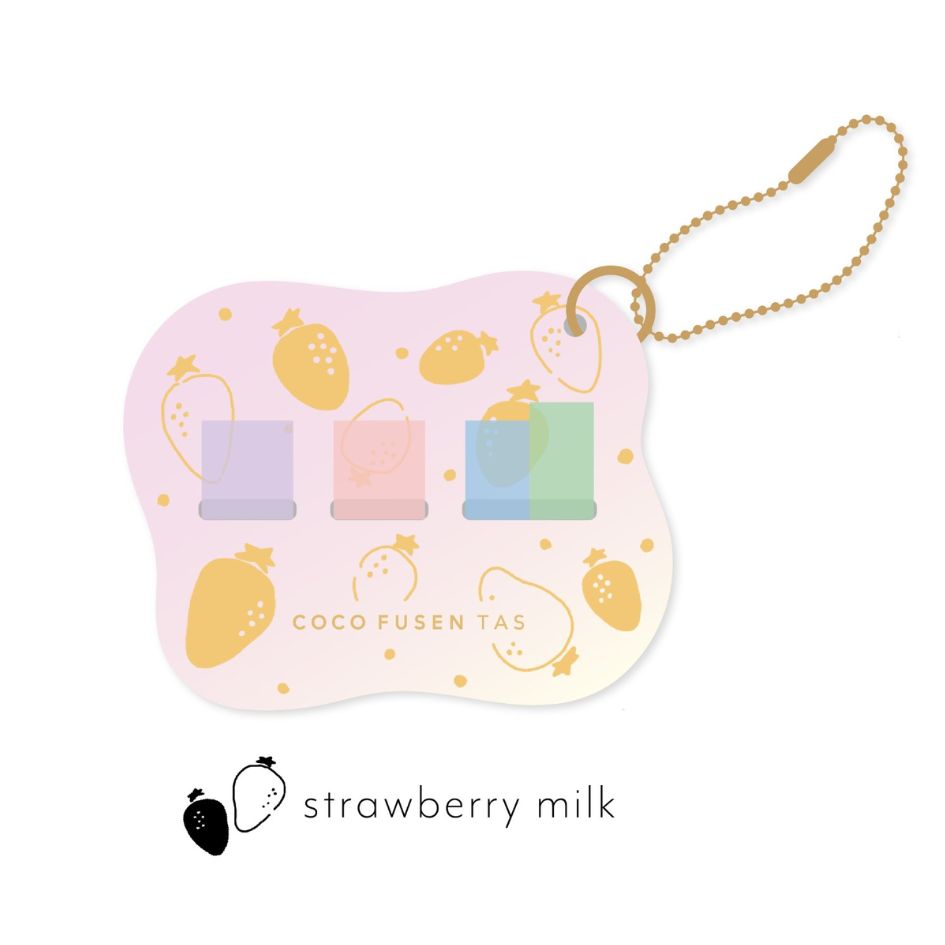 [BUNGUJOSHI 2025] Kanmido COCO FUSEN TAS Charm Sticky Notes - Sparkling Edition