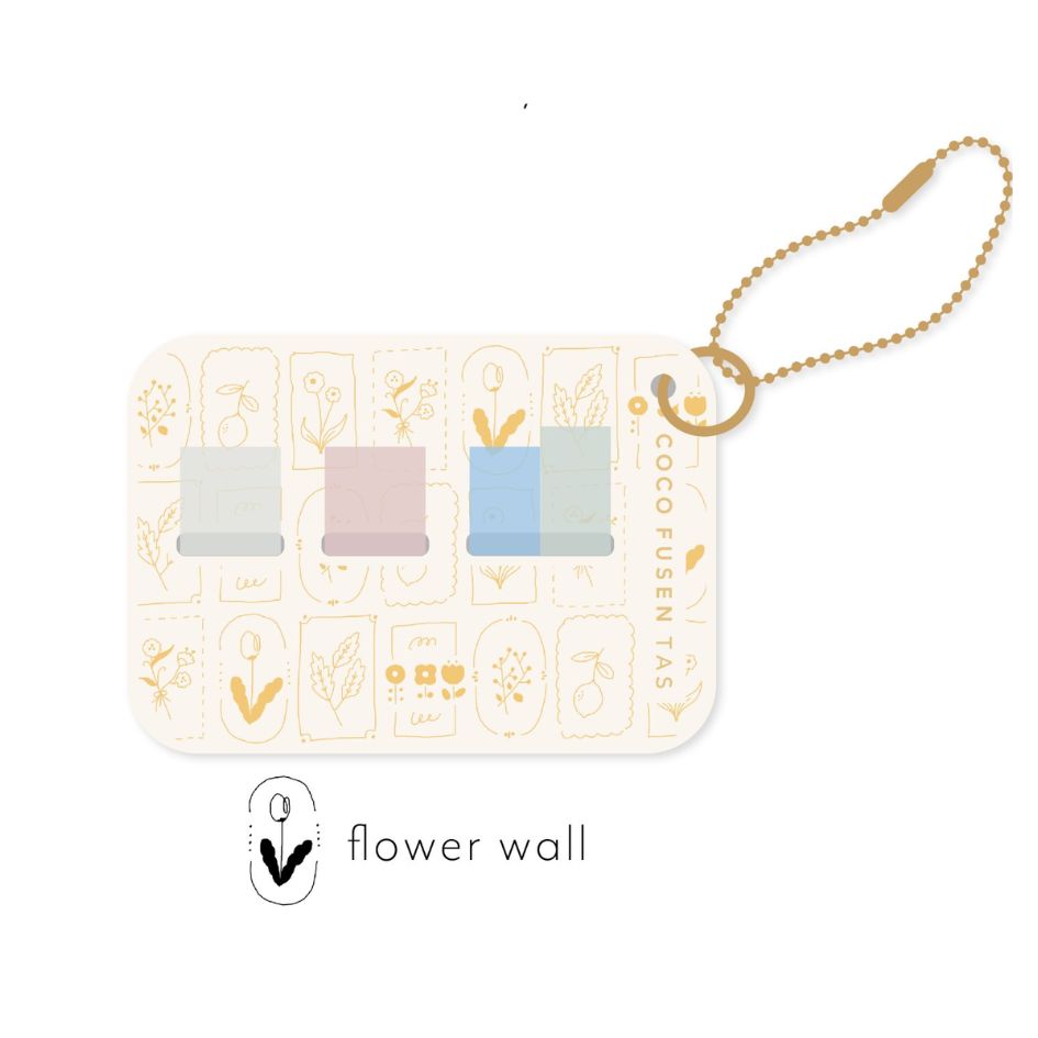 [BUNGUJOSHI 2025] Kanmido COCO FUSEN TAS Charm Sticky Notes - Sparkling Edition