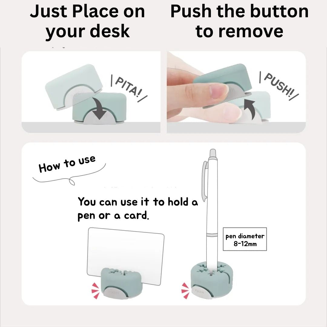 [BUNGUJOSHI 2025] Kutsuwa Air Pita Pen Case + Stand Set