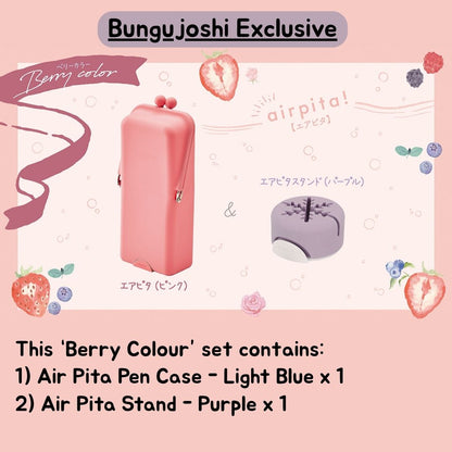 [BUNGUJOSHI 2025] Kutsuwa Air Pita Pen Case + Stand Set