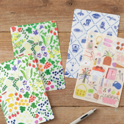 [BUNGUJOSHI 2025] Midori Yuru Log Notebooks with Free Underlay