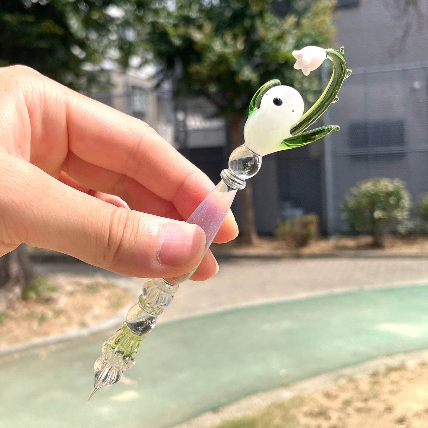 [BUNGUJOSHI 2025] Paraglass Glass Pen - Shimaenaga