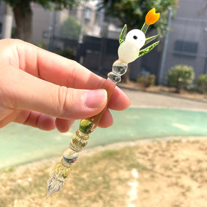 [BUNGUJOSHI 2025] Paraglass Glass Pen - Shimaenaga